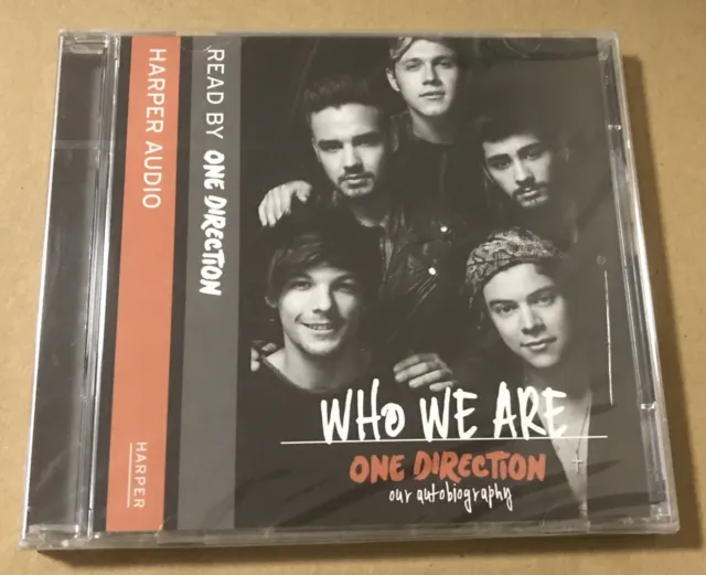 SEALED One Direction Who We Are Audio Book 2x Cd Autobiography Read By 1D Rare