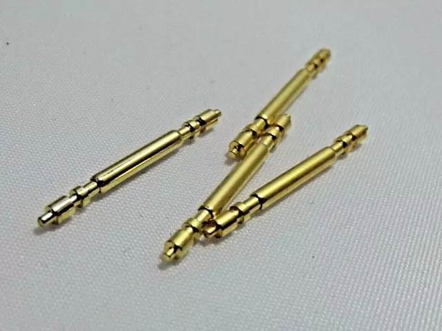 2 anse gold acciaio inox compatibili orologi casse Rolex spring bars 20 mm