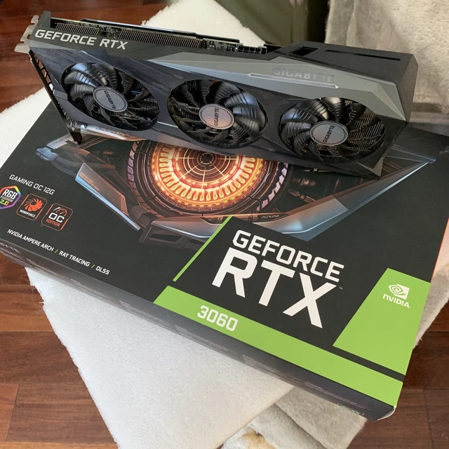 GIGABYTE NVIDIA GEFORCE RTX 3060 12GB GDDR6 Gaming OC Graphics Card rgb