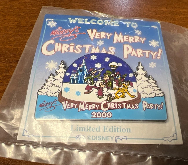 WALT DISNEY WORLD Mickeys Very Merry Christmas Party 2000 Special Snow