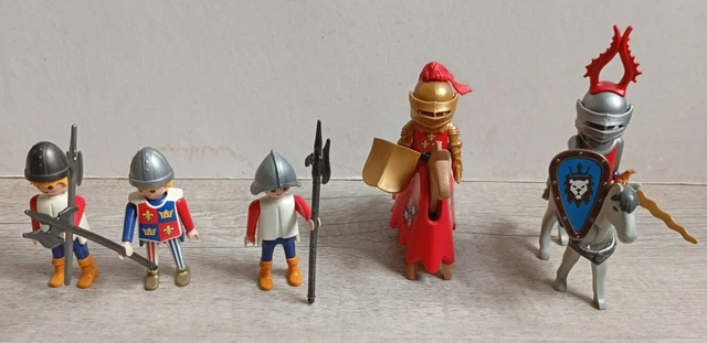 Playmobil Roi Et Chevalier - Figurines Custom à Collectionner