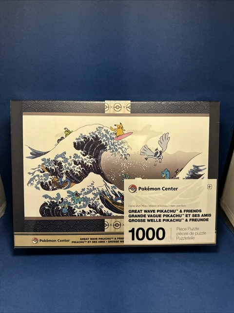 Great Wave Pikachu & Friends 1000ピース Pokemon Center Great Wave Pikachu & Friends Pokémon Puzzle