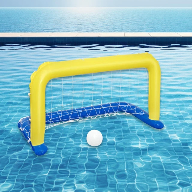 Aufblasbares Pool-Volleyball-Set – Lustiger Sommer-Spaß Für Kinder & Erwachsene, Inkl. Ball & Netz (300 Cm)