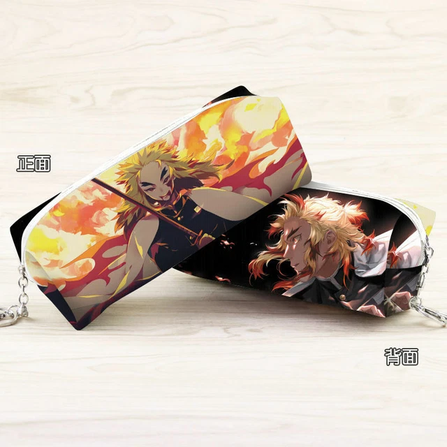ANIME DEMON SLAYER Rengoku Kyoujurou new pencil case cosplay school