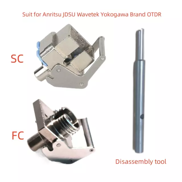 Fiber Optic OTDR SC FC Adapter connector Suit for Anritsu JDSU Wavetek Yokogawa