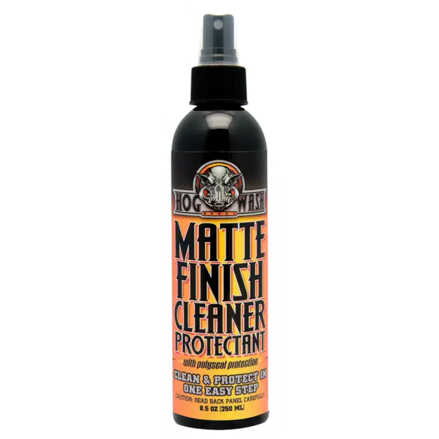 Hog Wash Matte Finish Cleaner And Protectant 8Oz | HW0871