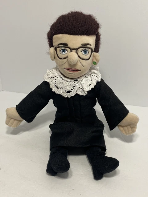 Ruth Bader Ginsburg Unemployed Philosophers Guild Little Thinker Plush Judge Dol