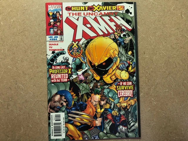 COMIC BOOK MARVEL 1999 #364 THE UNCANNY X-MEN The Hunt for Xavier part 5 of 6