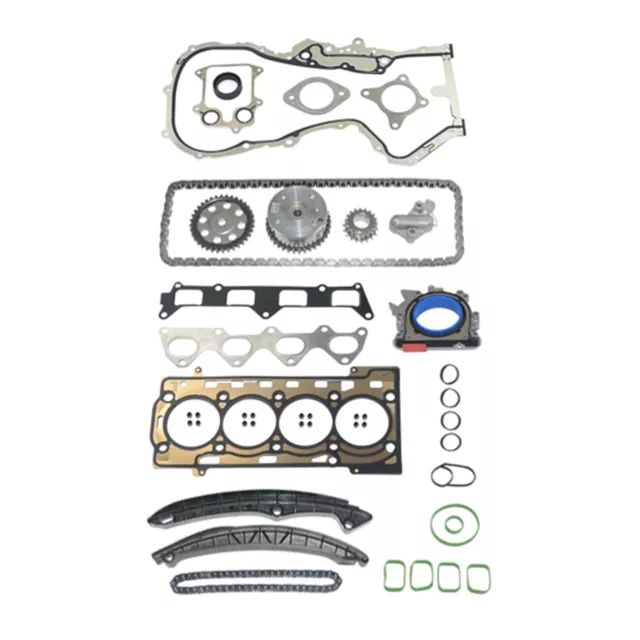 Timing Chain Kit VVT & Head Cover Gaskets for Audi A3 VW Golf Jetta Seat Skoda