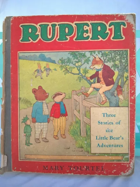 Rupert. Three Stories of the Little Bear's Adventures. Illustrated Hardback