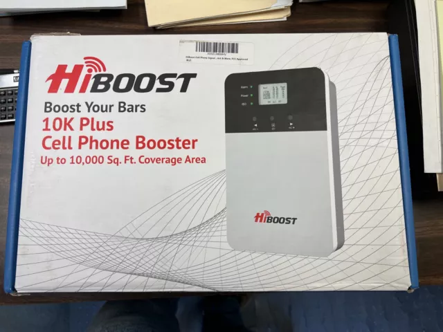 HiBoost 10K Plus Cell Phone Booster - Used, Fully Functional