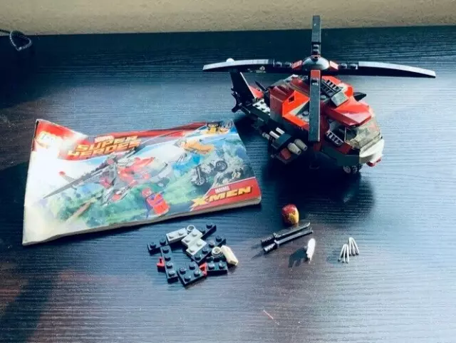 LEGO 6866 Marvel X-Men Wolverines Showdown Instructions No Figures