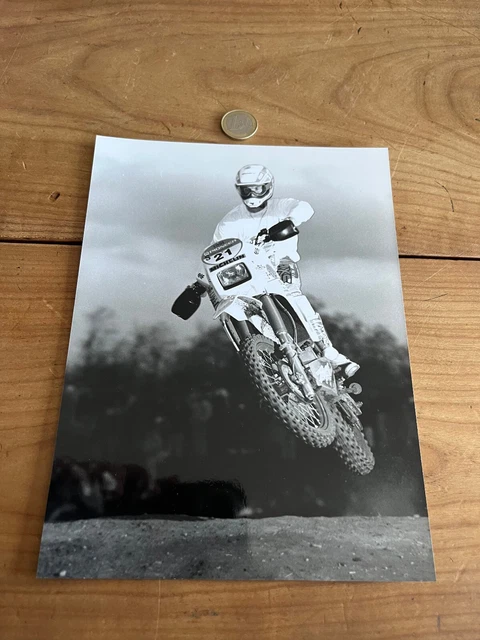 photo racing motorcycle competition n55 laurent charcoal kawasaki 750cc