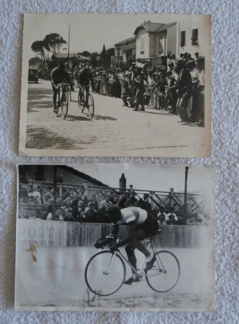 lot 21 photographies anciennes cyclisme/coureurs cyclistes/Var/Toulon/galateau 3