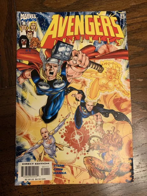Avengers Infinity #1 Lost in the Stars, Roger Stern 2000 Marvel Comics VF-NM