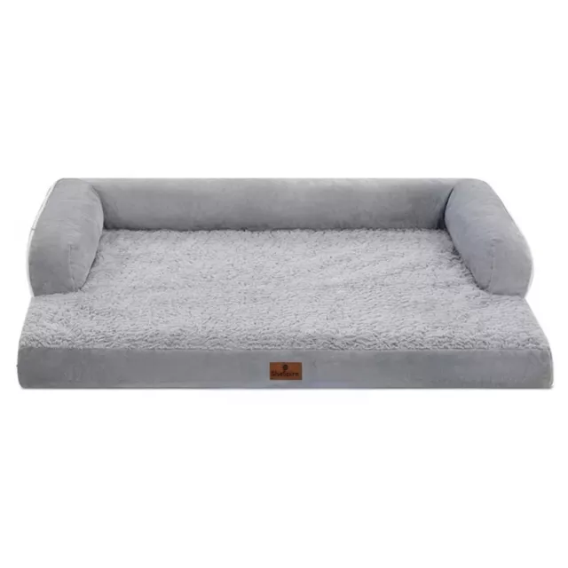 Orthopedic Bolster Dog Bed for Extra Large Dogs Memory Foam U-Shape Pet Dog beds