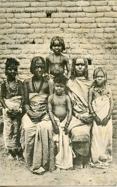 Carte Postale Afrique Somali Group Of Women Groupe De Femme Somalienne