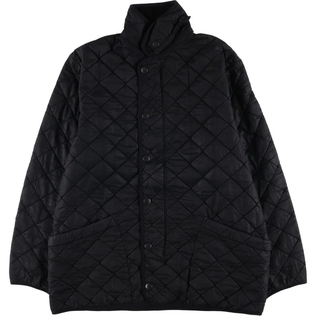 2000'S Barbour Polar Quilts quilted jacket, men's size M Nylon Khaki type Vintage Second Hand main image 1