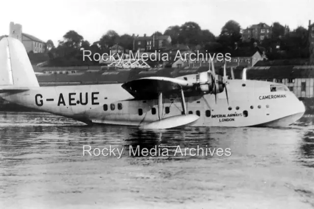 Apq-10 Cameronian Imperial Airways, Sunderland Flying Boat. Photo