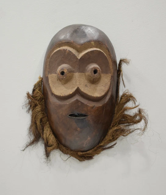 African Mask Lega Bearded Wood Mask DRC