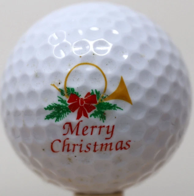 【未使用品】PING GOLFBALL merry Christmas Lot 3 Ping Golf Balls White / Red (Christmas), Blue / Yellow