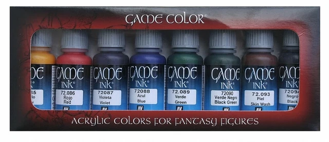 Vallejo Game Color Satin-Lack-Set – 18 Ml Für Miniaturen, Figuren, War Games
