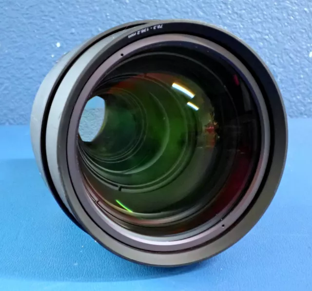 Lente proyector zoom de tiro extra largo Barco Christie EN16 diseño de proyección