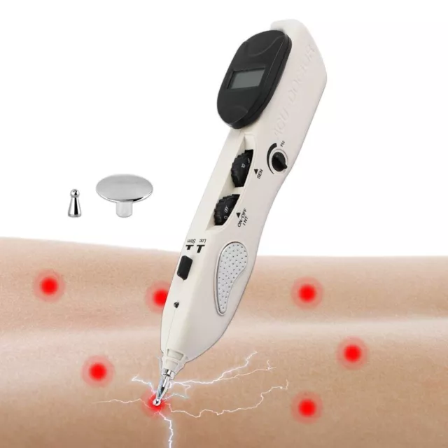 Electronic Acupuncture Point Detector With Digital Display Laser Therapy Massage