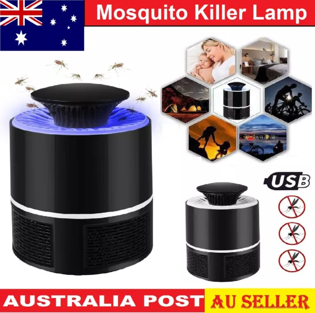 Electric Mosquito Killer LED Lamp Fly Mosquito Trap Light Anti Mosquito Lamp AU