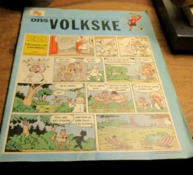 Willy Vandersteen - Bob & Bobette - Revue, Ons Volkske-Poster+Point Tintin-1972