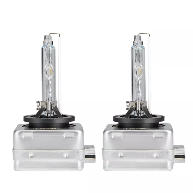 2PCS D3S 6000K 35W Iron Bracket Xenon Lamp For HID Long Service Life Ultra