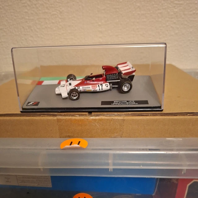 Miniature Spark 1/43 BRM P160E, Jean-Pierre Beltoise, GP Argentine 1974, N°14