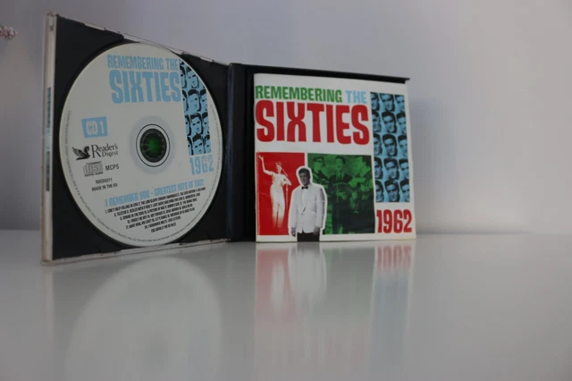 REMEMBERING THE SIXTIES 1962 CD Fat Box RDCD5211-3 Elvis Presley Buddy ...