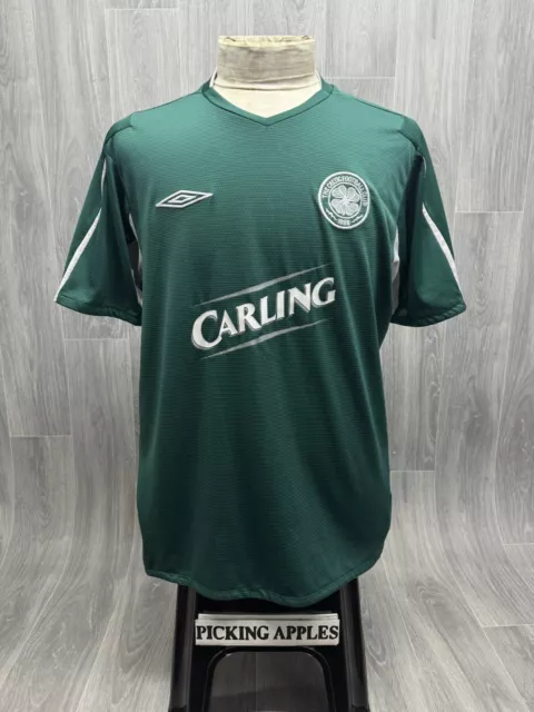 Celtic 2004-05 Away Football Shirt Size Large Umbro Good Condition