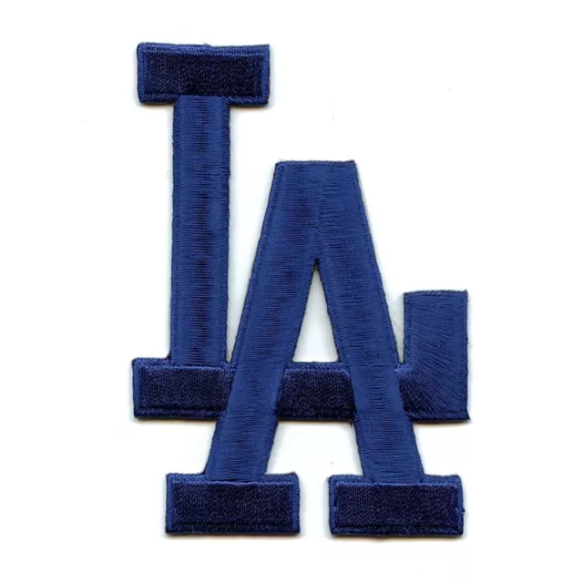 Los Angeles Dodgers L.A. Letter Solid Blue Sleeve Emblem Jersey Patch MLB Logo