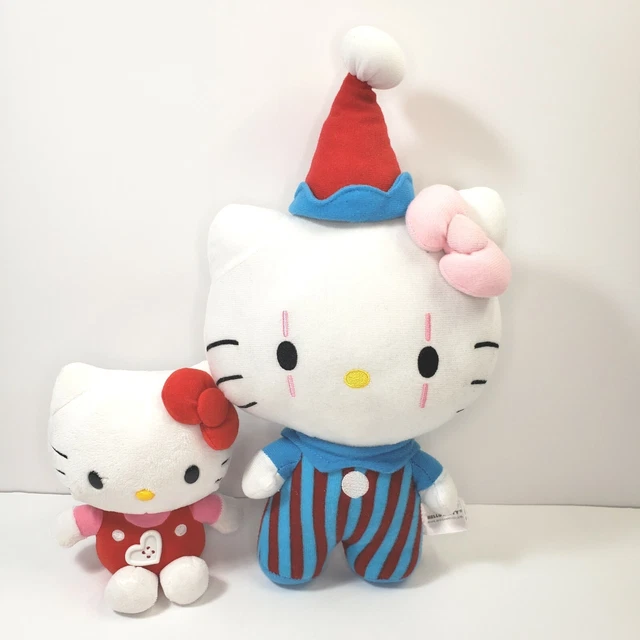 HELLO KITTY CLOWN Red Blue Big Top Circus 6" Plush Doll Stuffed Animal  Fiesta $18.69 - PicClick
