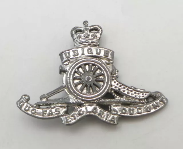 WW1 / WWI MILITARY  THE ROYAL ARTILLERY REGIMENT SWEETHEART BROOCH - 5.7 x 4mm's