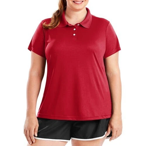 hanes womens cool dri short sleeve performance polo shirt
