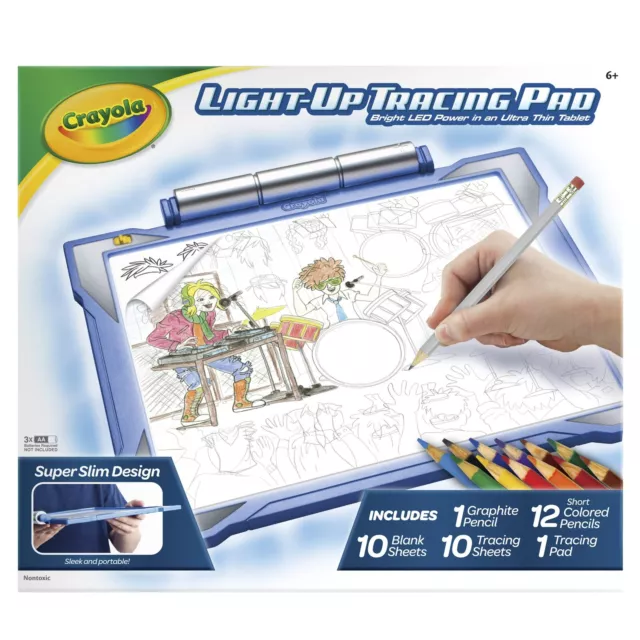 Crayola Dry Erase Light-Up Board, Art Tablet, Holiday Toys Holiday Gift for  Kids