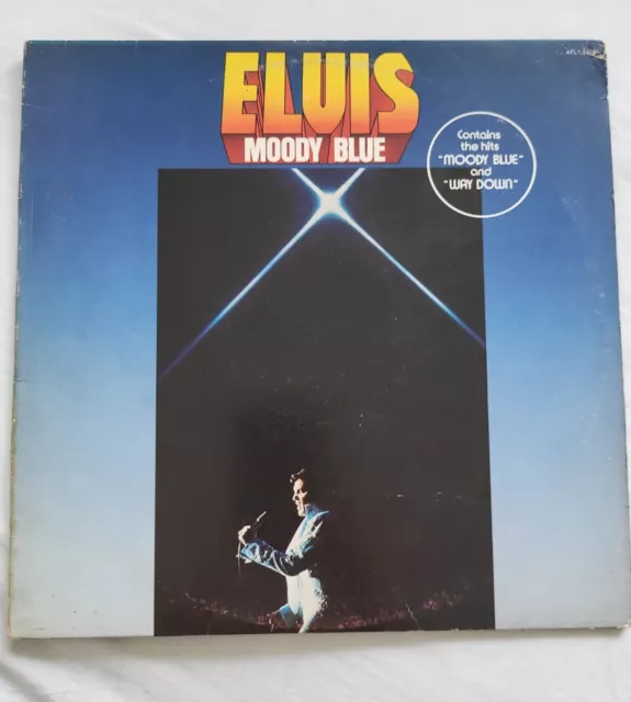 Elvis Presley - Moody Blue - Vinyl Record LP Album