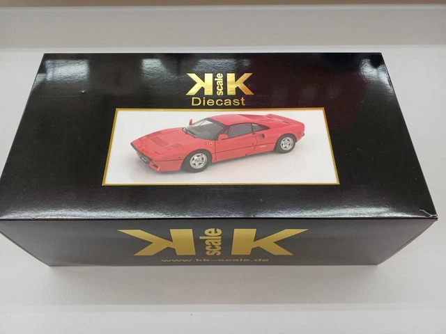 Ferrari 288 GTO 1984 Noire 1/18 – KK SCALE – Modèle KKS180412 – NEUF