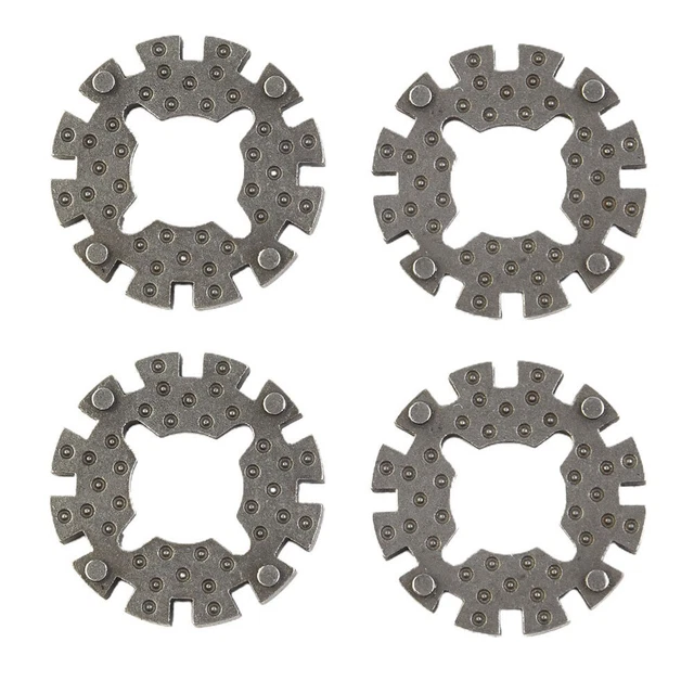 Set 4 pezzi di adattatori lame oscillanti per gambo universale