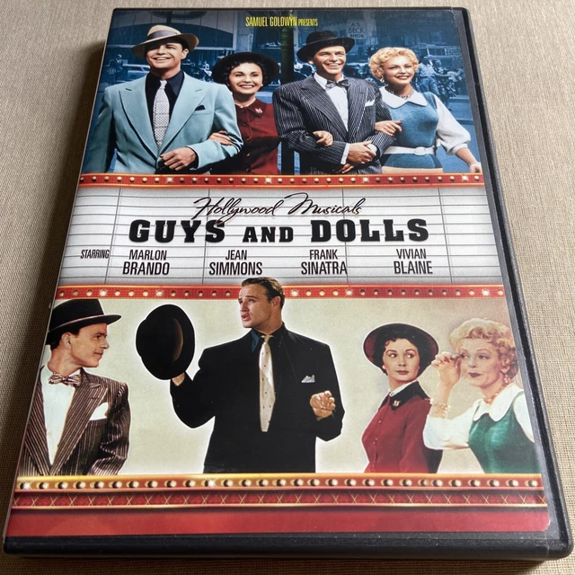 GUYS AND DOLLS (DVD 1952) Marlon Brando Frank Sinatra Vivian Blaine
