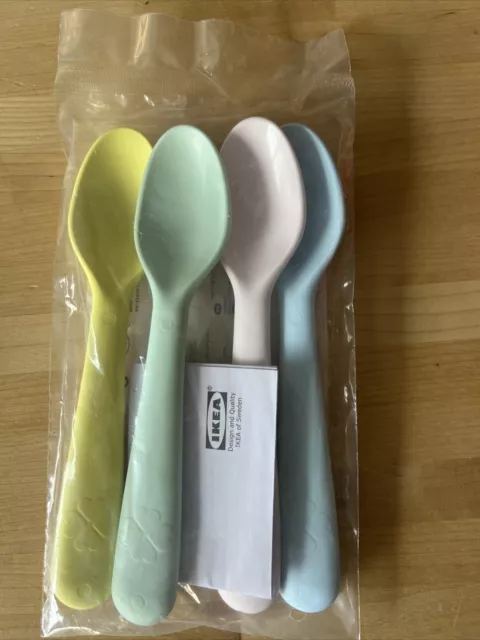 New IKEA Pastel Kalas Spoons Set of 4