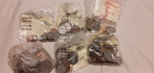Job Lot Of Old Coins - Uk - Irish + More - See Listing!