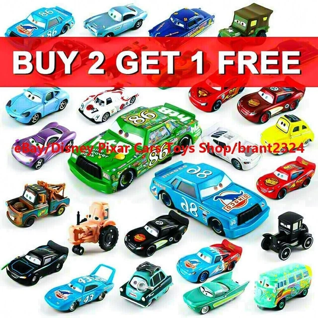 Disney Pixar Cars McQueen Movie Alloy Model Toy Cars 500+ Styles Factory Direct