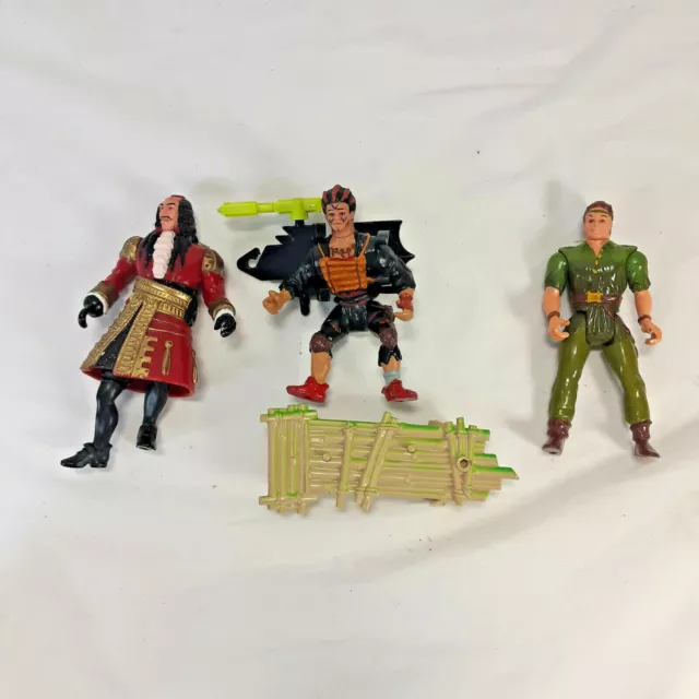 HOOK MOVIE PETER Pan Action Figures 1991 Captain Hook, Peter Pan, Lost Boy  Rufio £15.80 - PicClick UK
