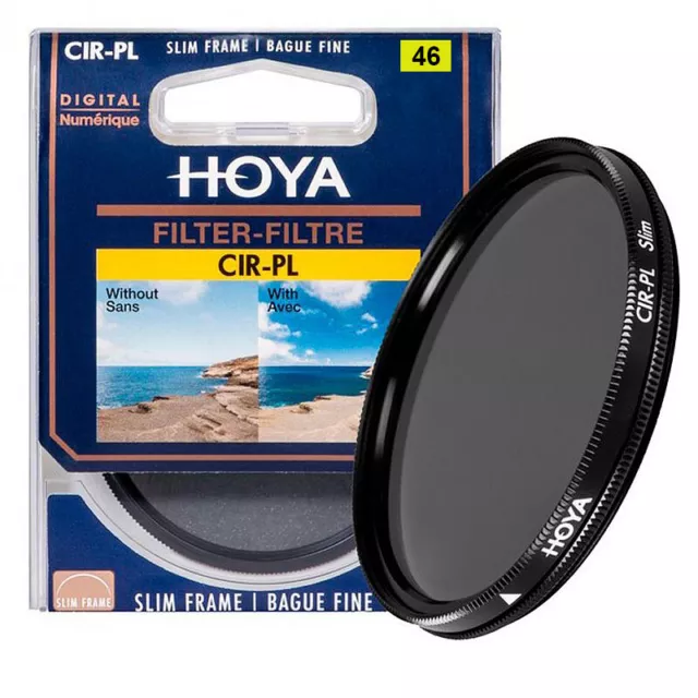 Hoya 46 Mm Cir-Pl (Phl) Slim Filtro Polarizador Circular - Original