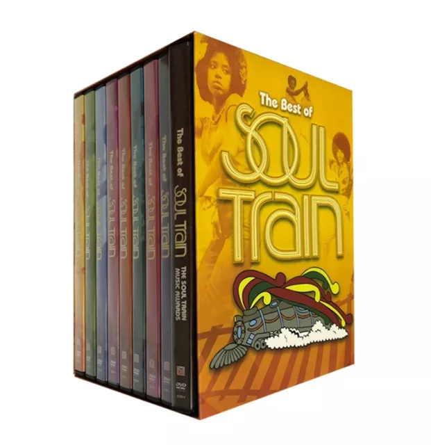 The Best of Soul Train: Complete Collection (DVD, 2011, 9-Disc Box Set) New