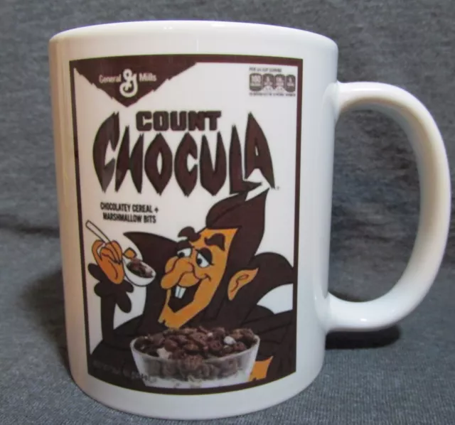 Count Chocula Cereal Box Coffee Cup, Mug - GM Classic - Sharp - COLLECT THE SET!